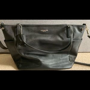Coach Baby Bag, changing pad included.